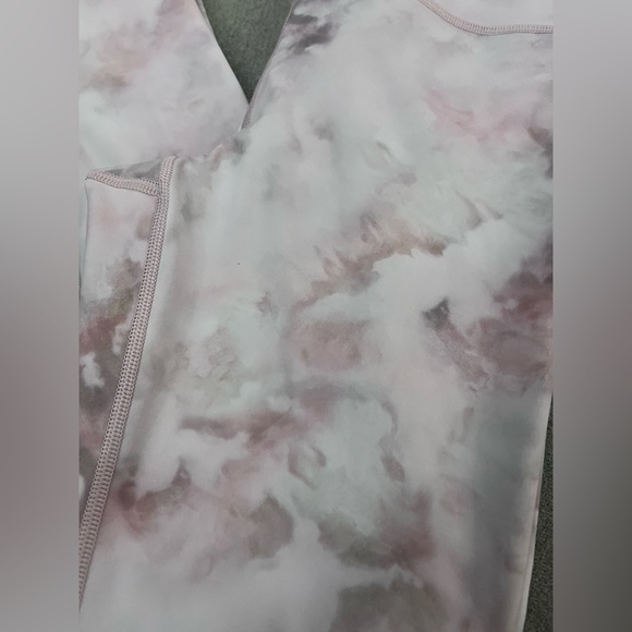 Athleta Elation Snow Dye 7/8 Tight Rosario Pink Leggings - Picture 4 of 7